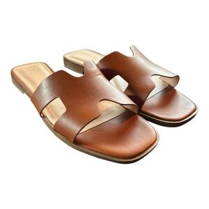 A New Day Sandals Brown Size 11